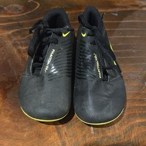 Nike Kids Soccer Cleats - Black and Yellow